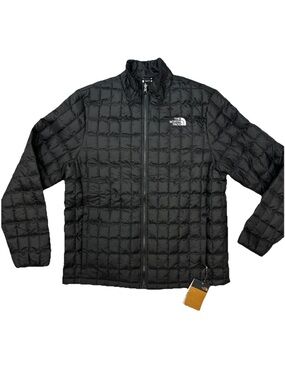 The North Face Men's Thermal Insulation Jacket Black ThermoBall Sz Large